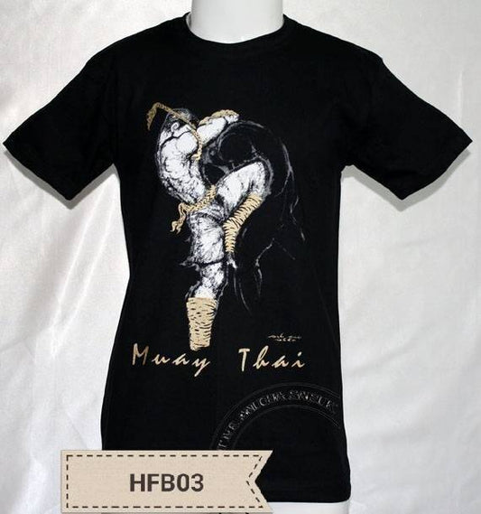 Human Fight T -shirt - Knee Attack "Khao Tat"