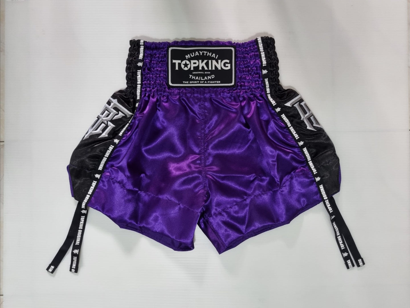 TKB Thai Boxing Shorts -  TKTBS-201 - Purple/Black