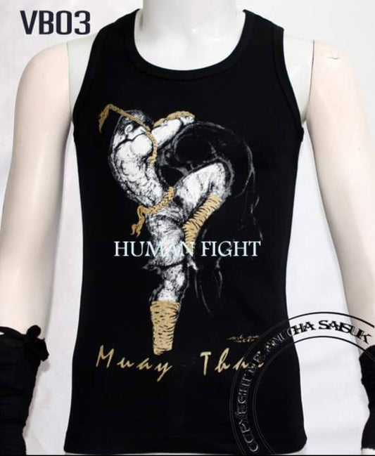 Human Fight Boxing Vest - Knee Attack "Khao Tat"