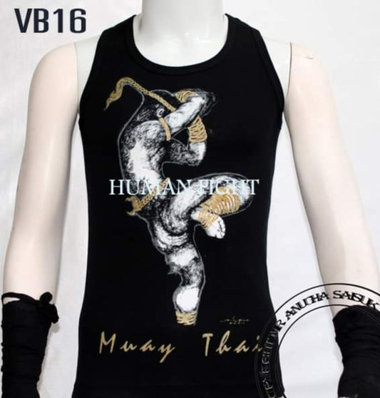 Human Fight Tank Top "Kicking"