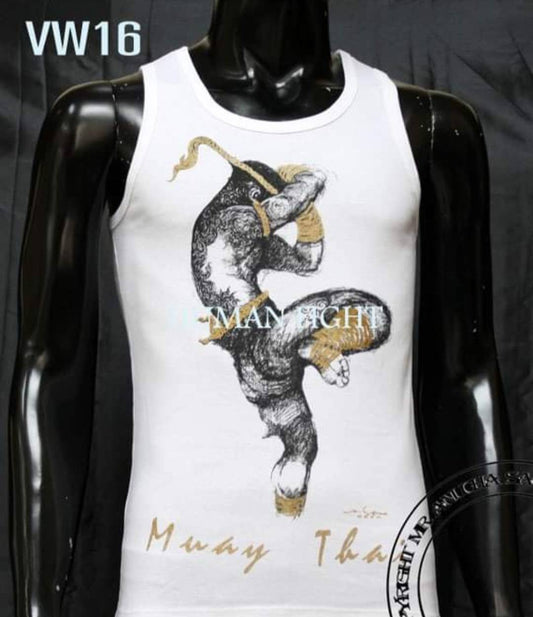 Human Fight Tthai boxing vest - Kick Attack