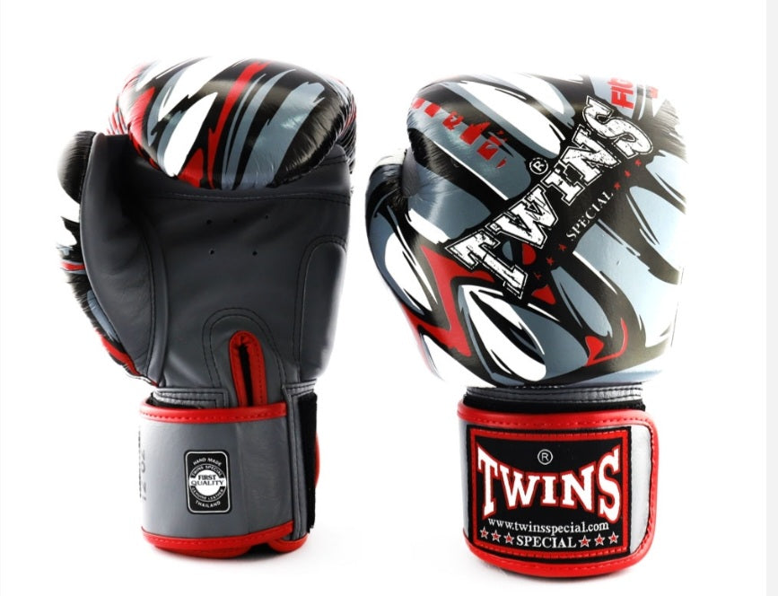 Twins Special Thai Boxing Fancy Gloves - Demon - FBGV-55