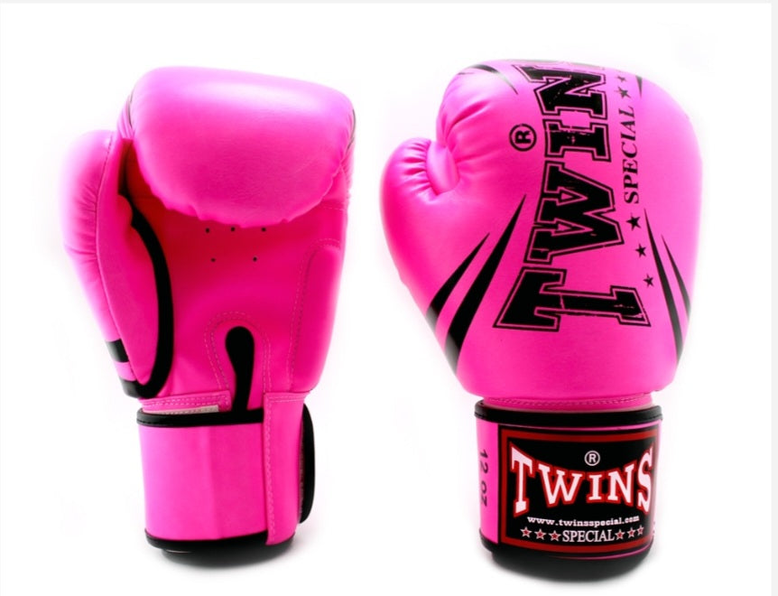 Twins Special Thai Boxing Gloves - FBGVS3-TW6 - Pink