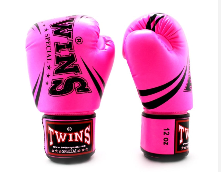 Twins Special Thai Boxing Gloves - FBGVS3-TW6 - Pink