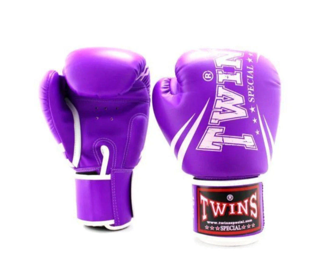 Twins Special Thai Boxing Gloves - FBGVS3-TW6 - Purple