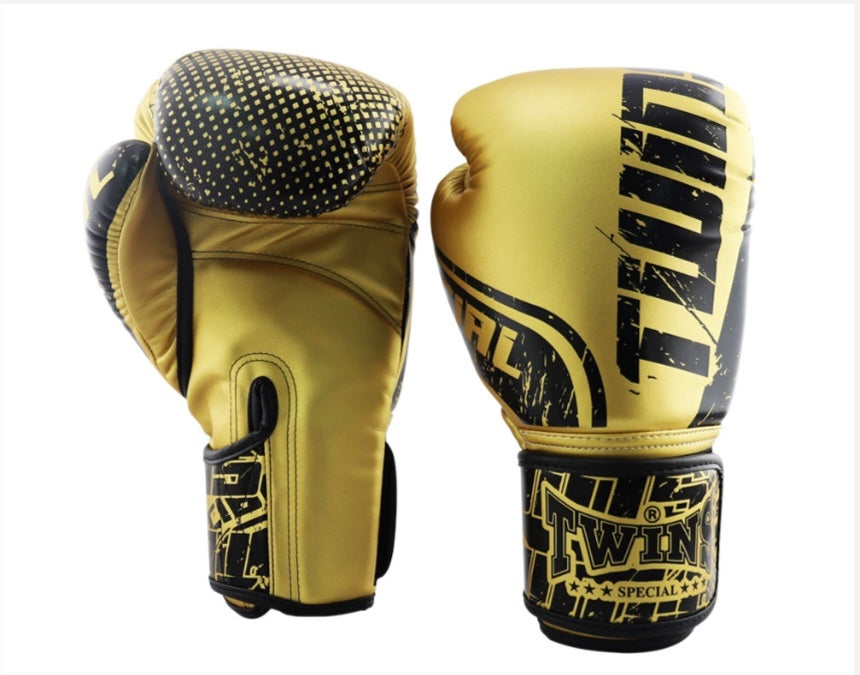 Twins Special Thai Boxing Gloves - FBGVS3-TW7 - Black