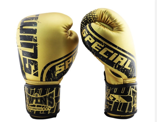 Twins Special Thai Boxing Gloves - FBGVS3-TW7 - Black