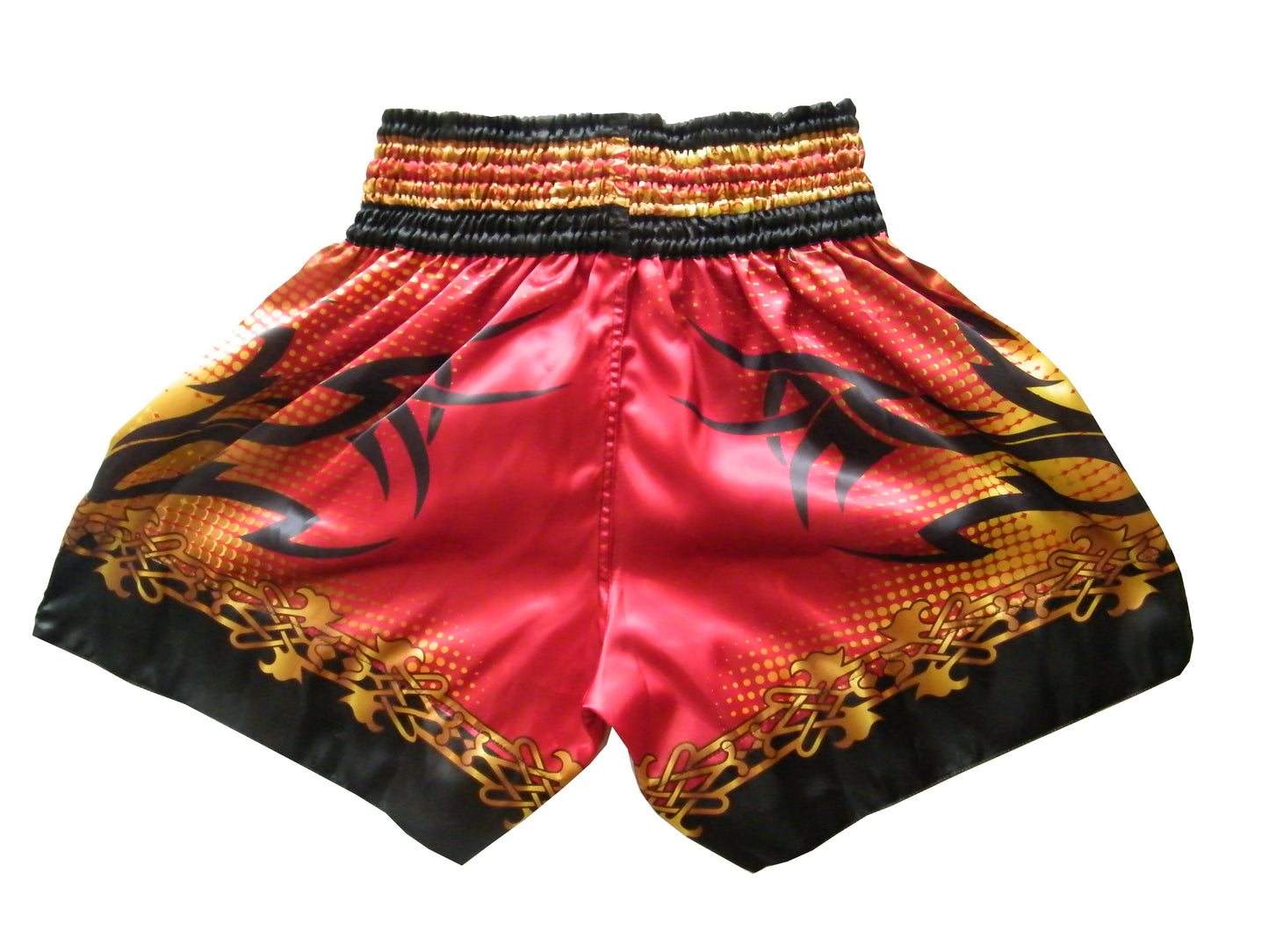 FBT Classic Muay Thai Shorts - Fancy Red