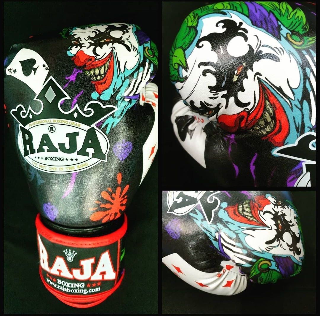 Raja Thai Boxing Gloves "JOKER" Pattern