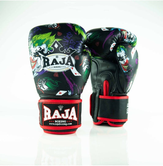 Raja Thai Boxing Gloves "JOKER" Pattern