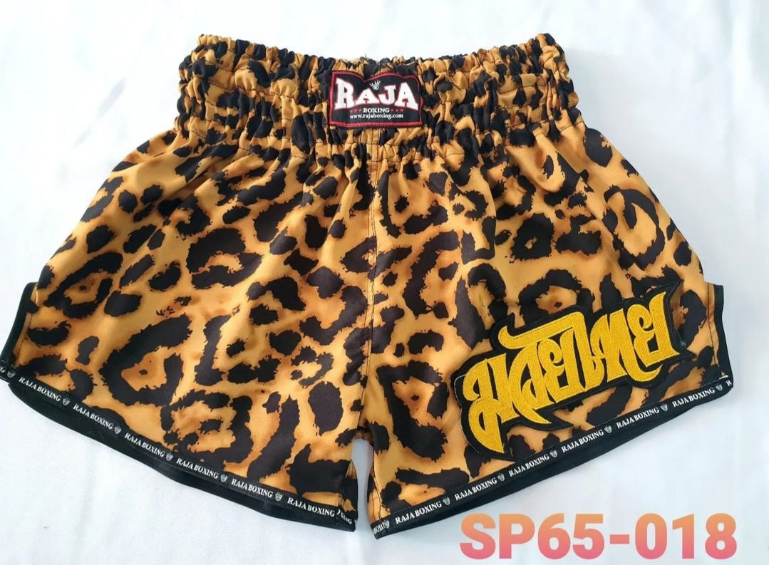 Raja Thai Boxing Shorts - Leo Pattern