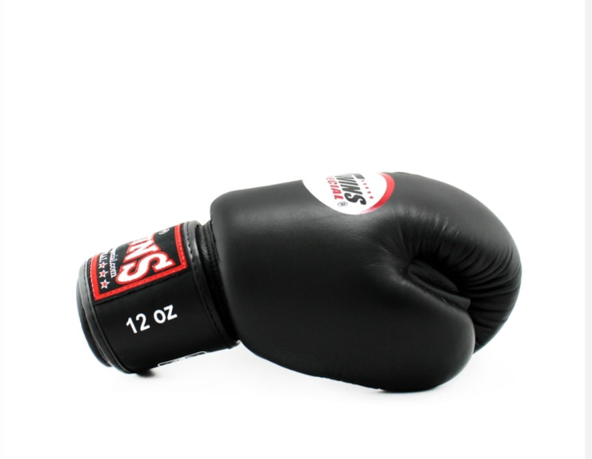 Twins Special Thai Boxing Gloves - BGVL-3 - Black