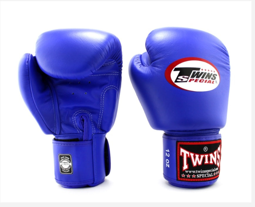 Twins Special Thai Boxing Gloves - BGVL-3 - Blue