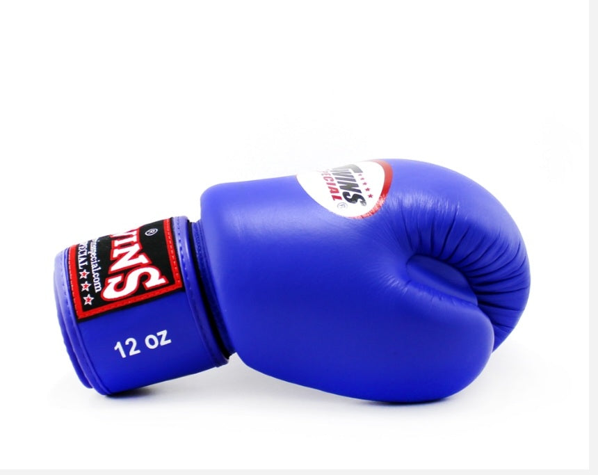 Twins Special Thai Boxing Gloves - BGVL-3 - Blue