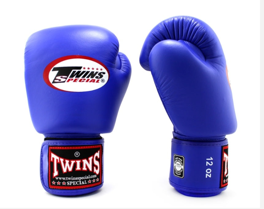 Twins Special Thai Boxing Gloves - BGVL-3 - Blue