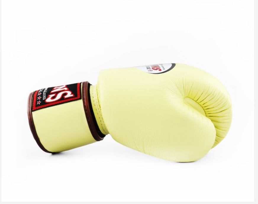 Twins Thai Boxing Gloves -BGVL-3 - Vanilla