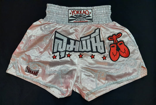 YOKKAO Thai Boxing Shorts - Pink Lady