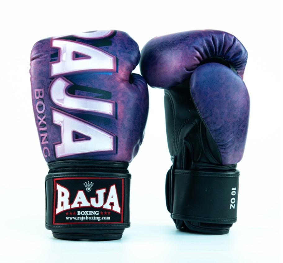 Raja Thai Boxing Gloves"Wording " Pattern